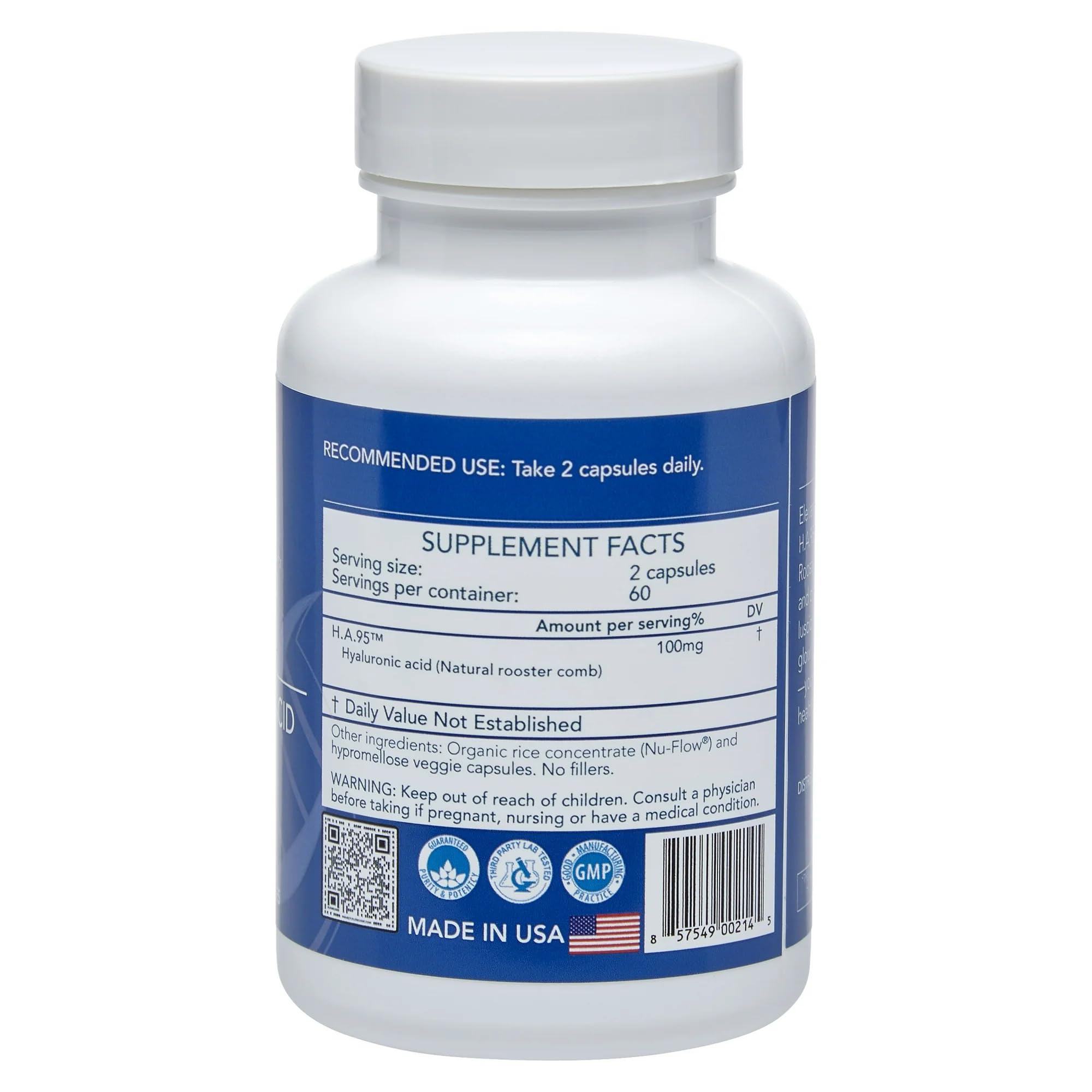 Lifestyle image representing healthy skin and joints with H.A.95