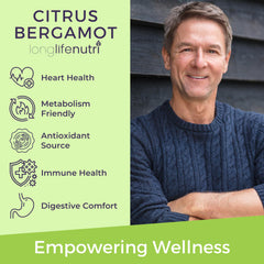 Bergamot extract showing 40% polyphenolic flavanones content