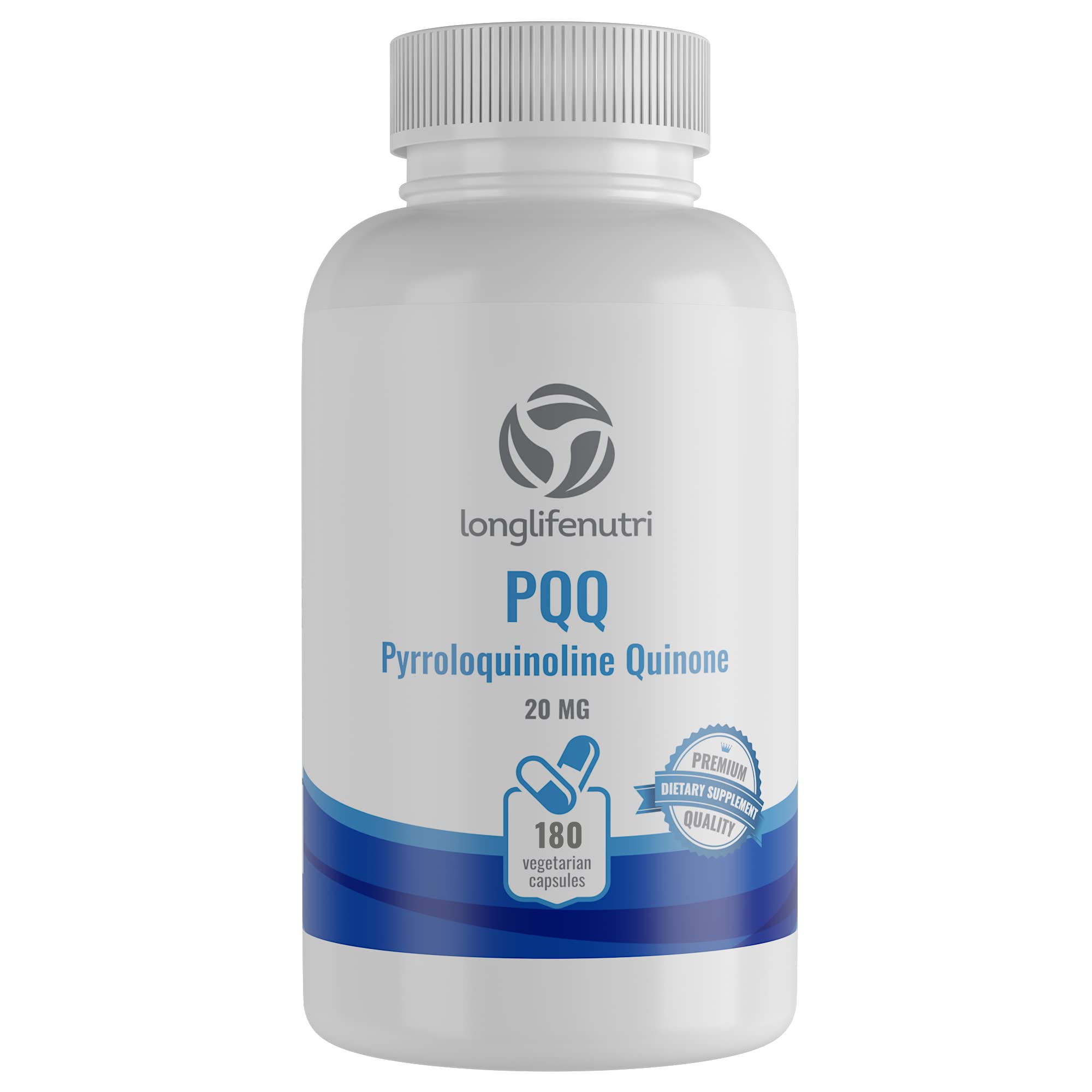 Six-month supply of PQQ capsules