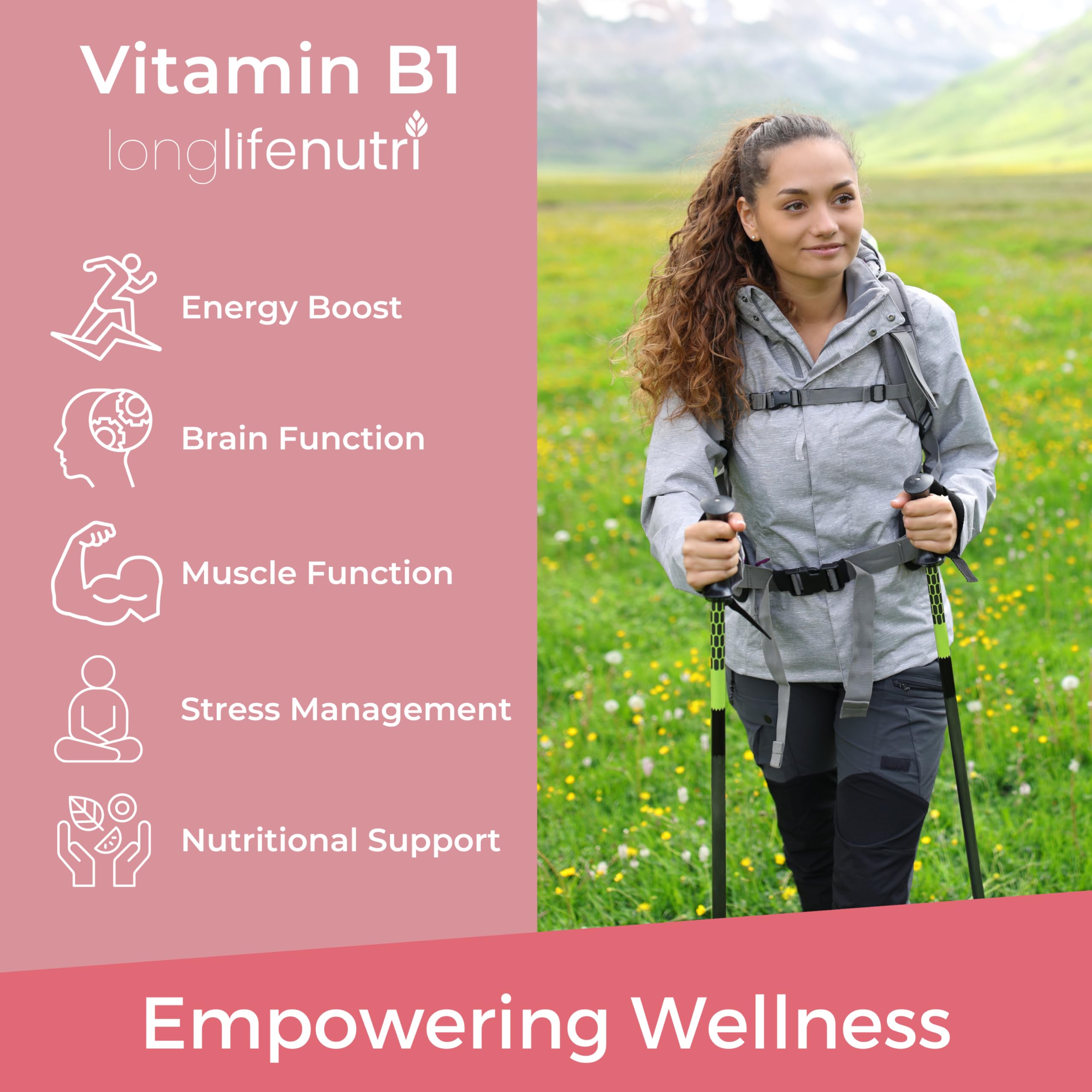 Lab-tested purity verification for LongLifeNutri Vitamin B1 liquid drops