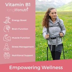 Lab-tested purity verification for LongLifeNutri Vitamin B1 liquid drops