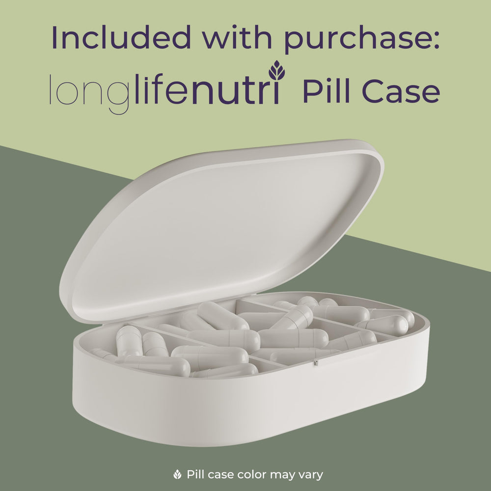 Product packaging highlighting 4-month supply