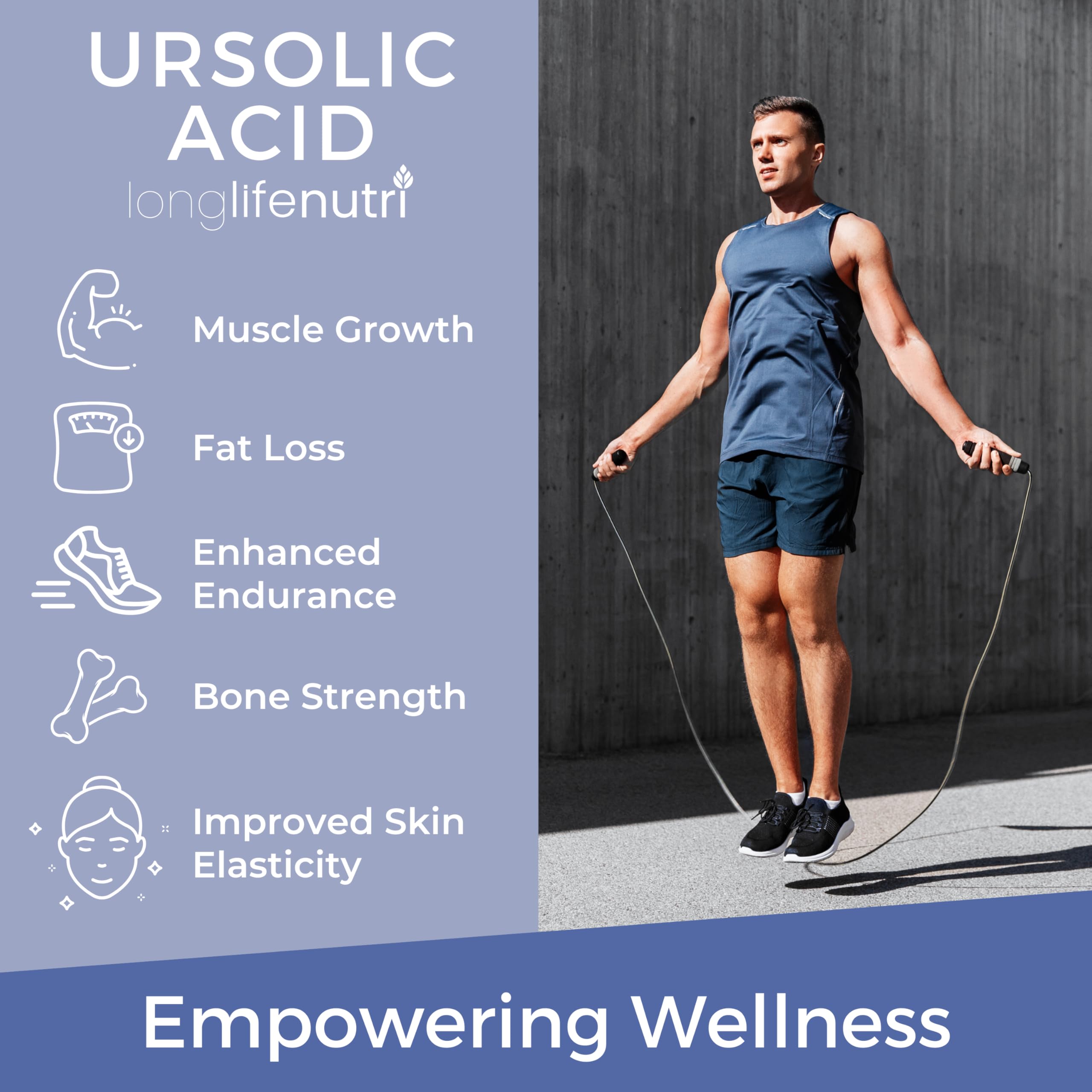 Bottle containing 180 capsules for a 2-month supply