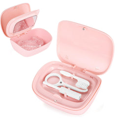 LONGMON Retainer Case with Mirror - front view
