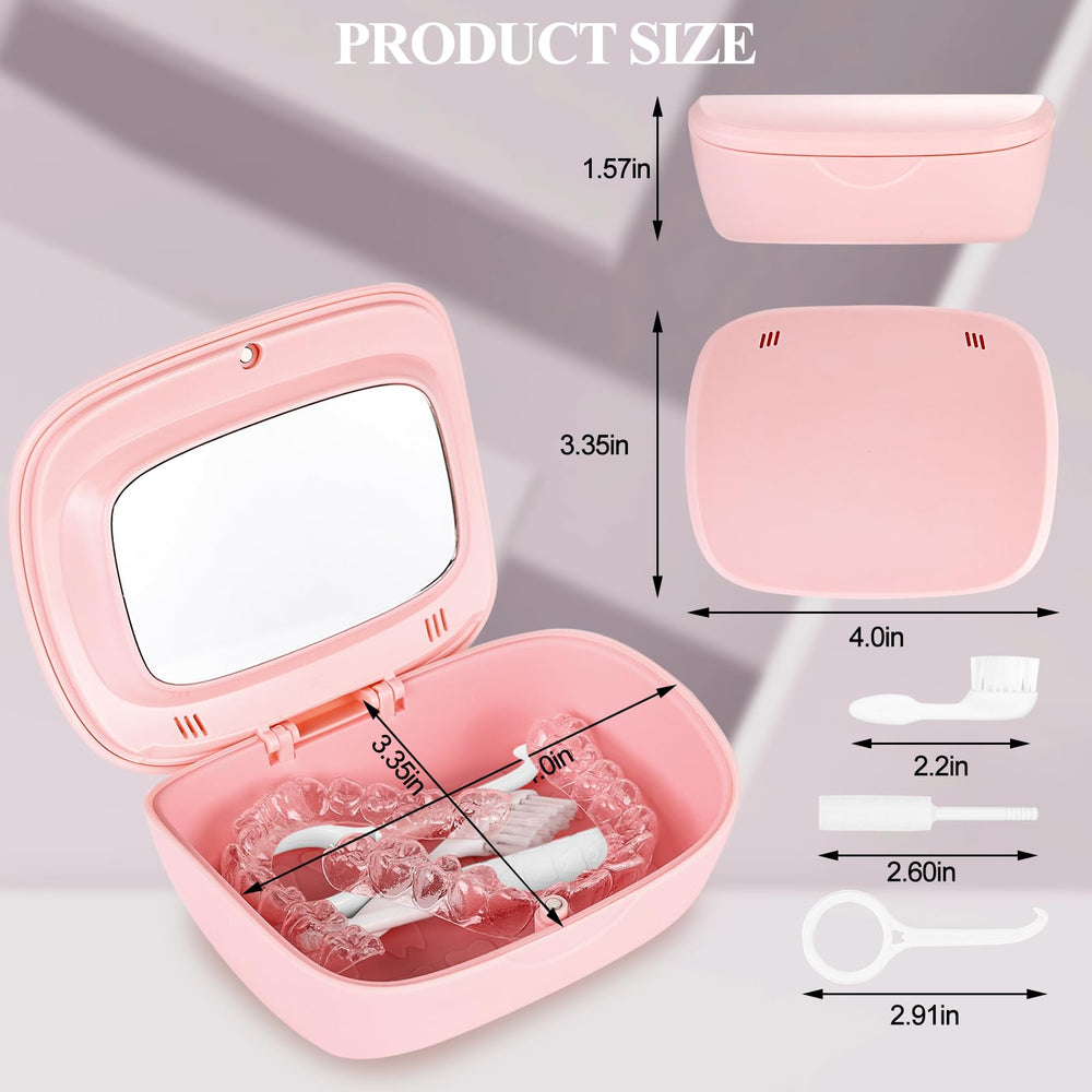 Vent holes for odor prevention in the case