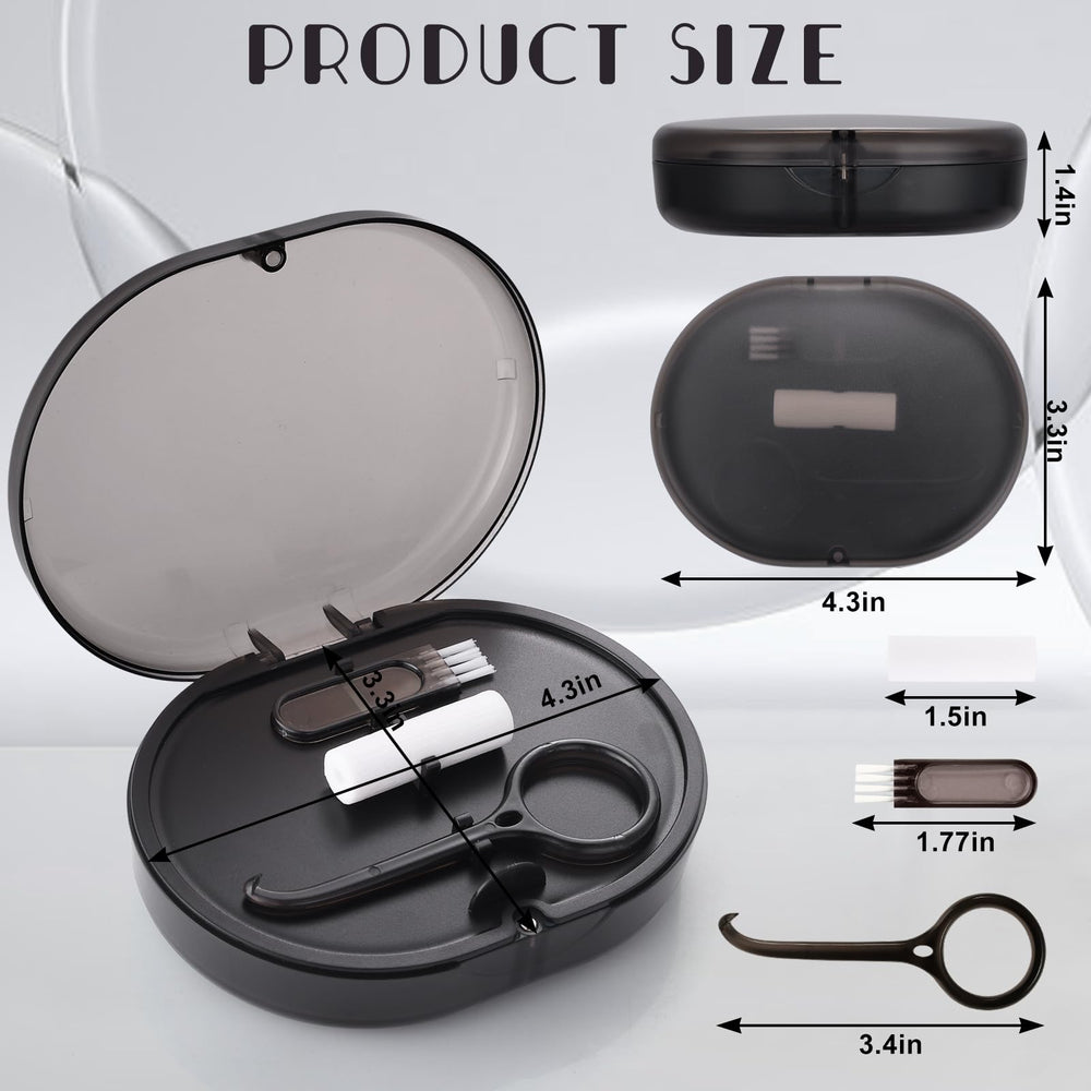 Product bundle shot of LONGMON cleaner and storage case