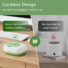 Compact 80ml cleaning pod and portable design