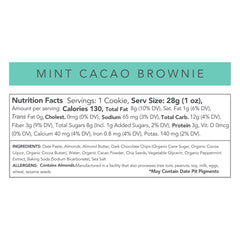 Love + Chew mini cookies chia almond dried fruit ingredients wholesome plant-based nutrients