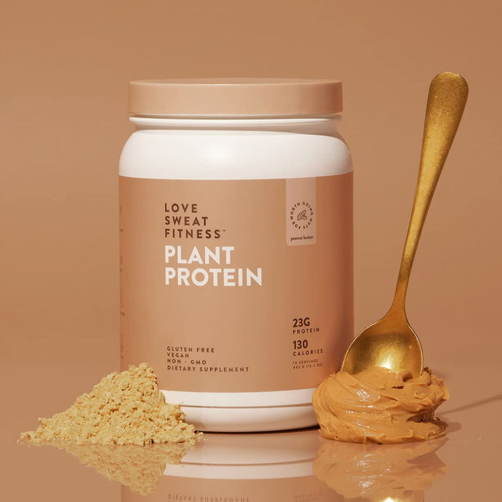 Love Sweat Fitness gluten-free symbol on packaging