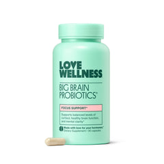 Love Wellness Big Brain Probiotics bottle