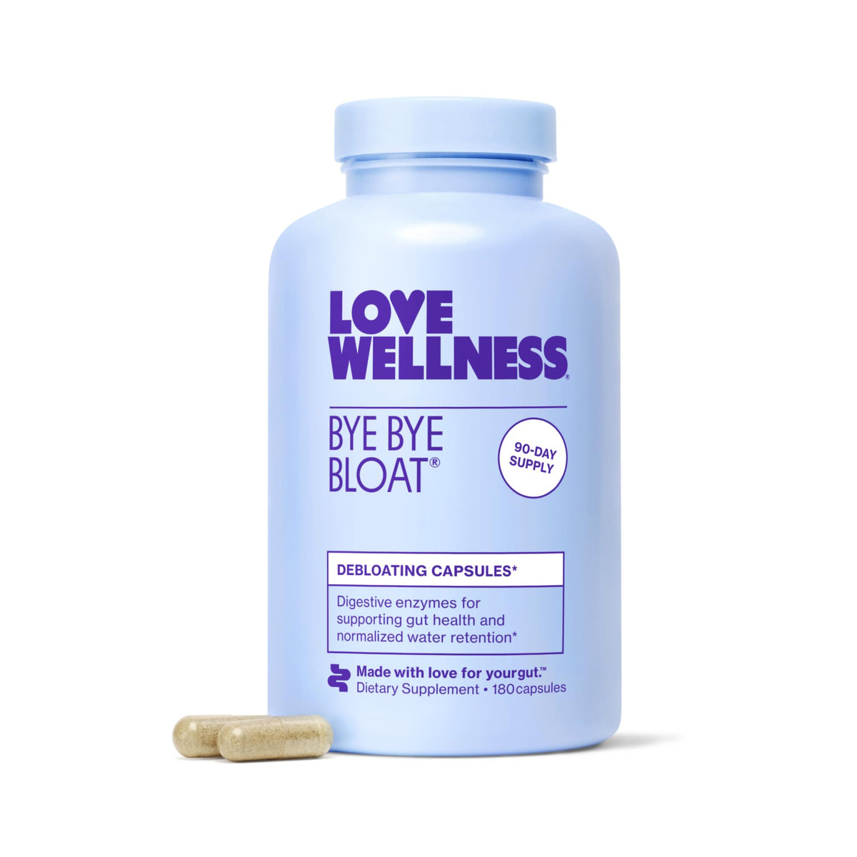Love Wellness Bye Bye Bloat product hero image