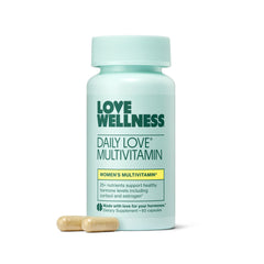 Front view of Love Wellness Daily Love Multivitamin for Women bottle