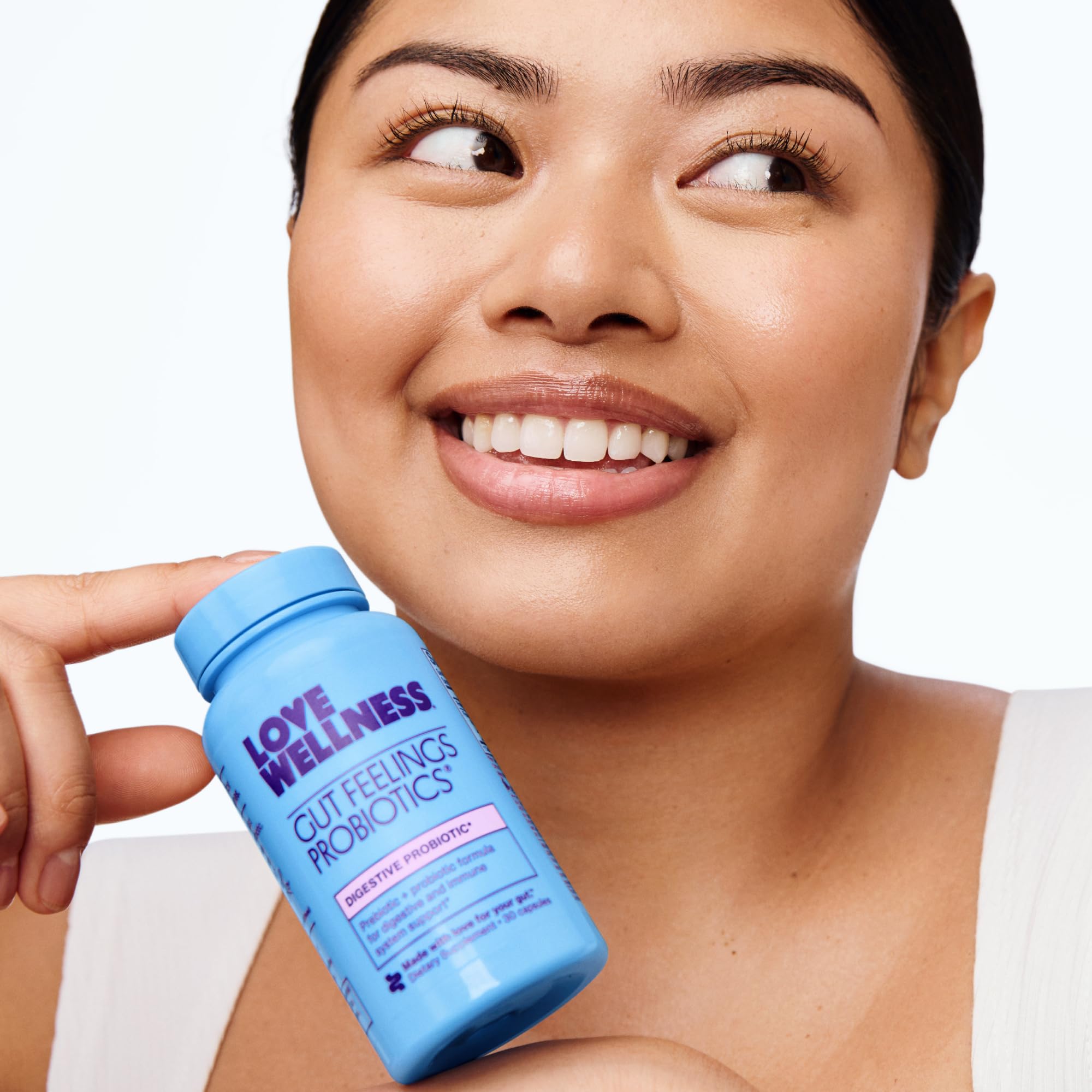 Eco-friendly packaging for Gut Feelings Probiotic