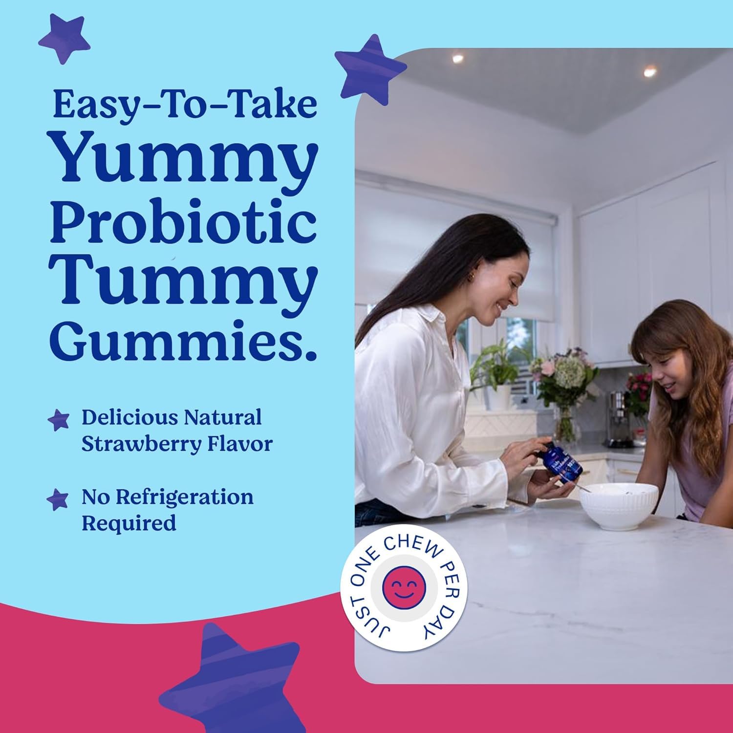 USDA Organic and vegan labeling on Lovebug Kids Probiotic Gummies