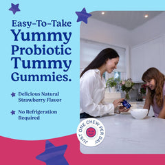 USDA Organic and vegan labeling on Lovebug Kids Probiotic Gummies