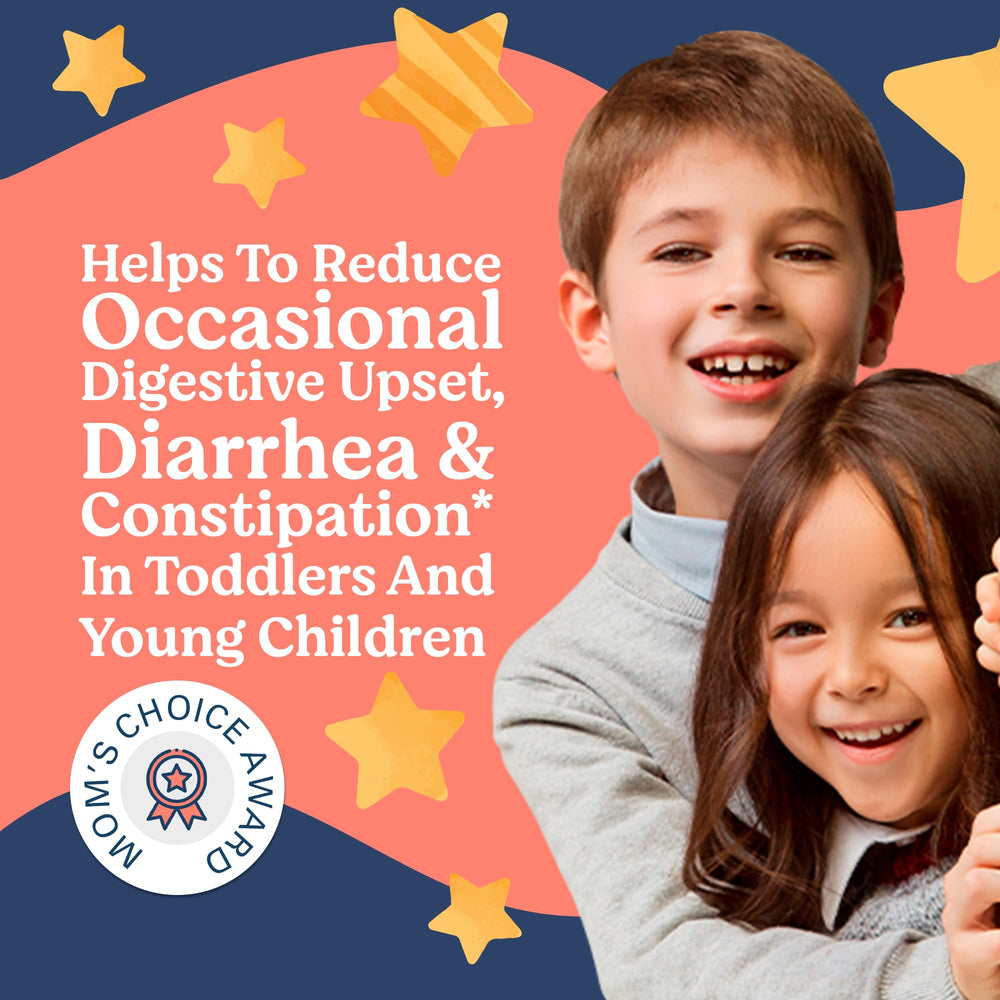 Unflavored Lovebug probiotic powder dissolving instantly in water