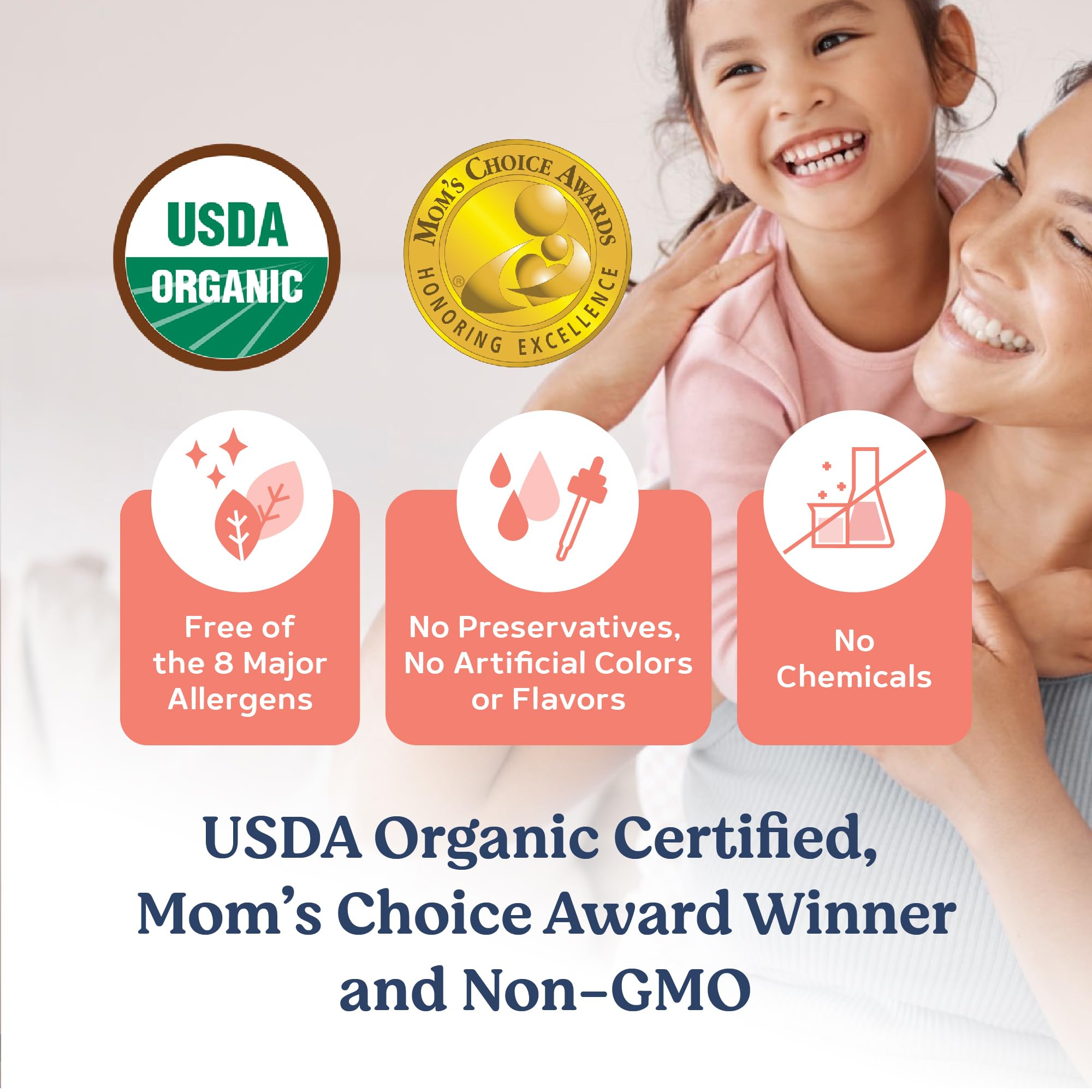 Close-up of Lovebug powder blending into child’s food