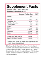 Love Sweat Fitness Organic Protein Chocolate shaker demonstrates convenient post-workout nourishment.