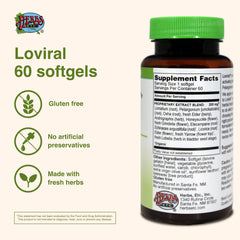 Key Loviral herbs: lomatium, osha, and pelargonium
