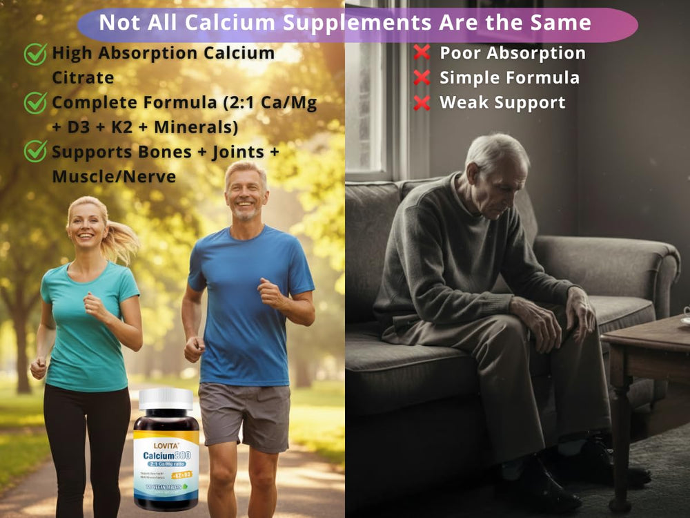 Calcium and Magnesium per serving for bone density