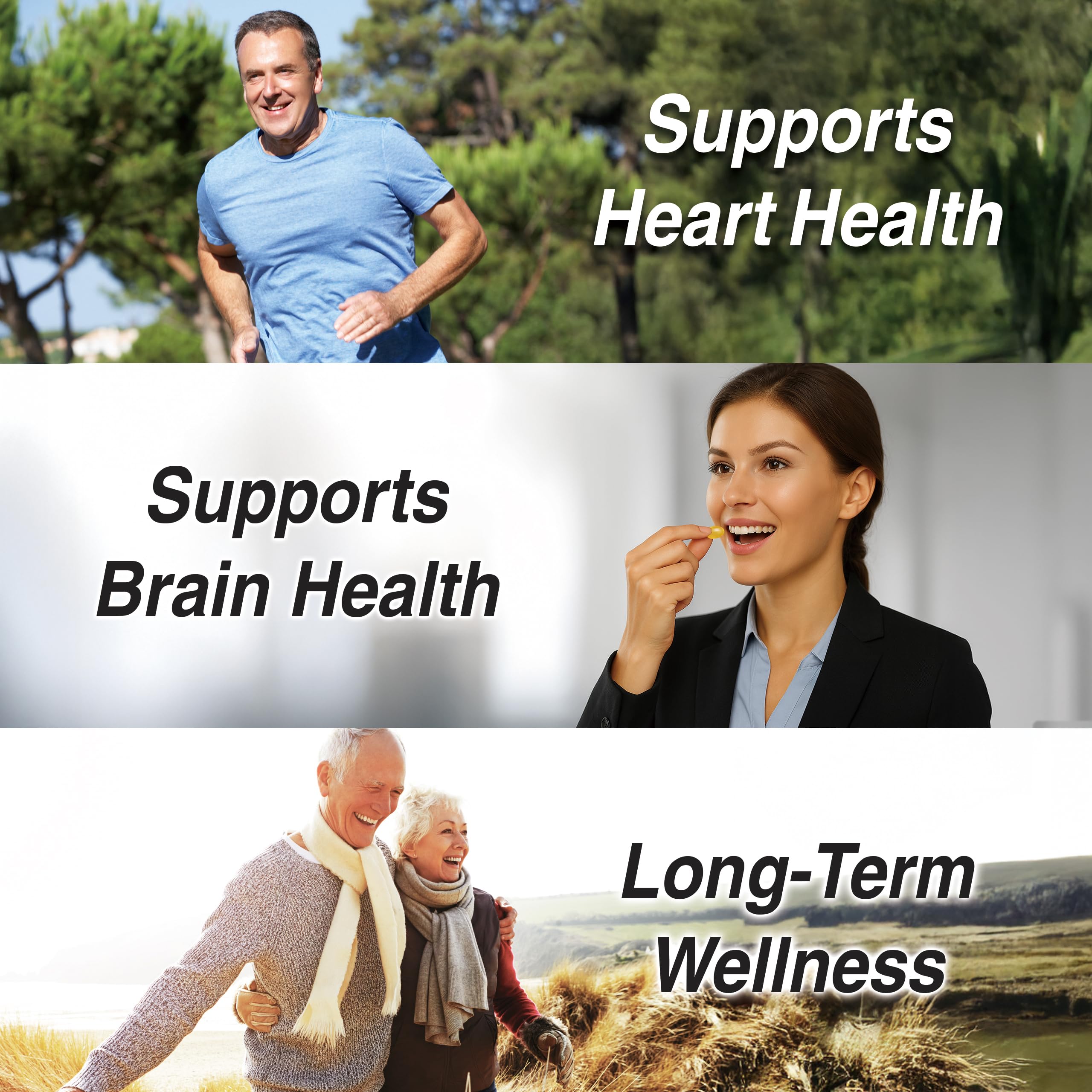 EPA and DHA content breakdown (600 mg EPA / 300 mg DHA) per serving