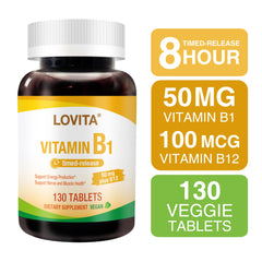 Close-up of time-release coated tablet showing 8-hour release