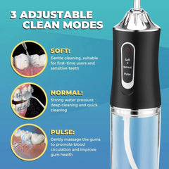 LSLCQW Water Dental Flosser Black - side view