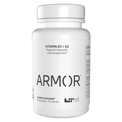 LTH Armor Vitamin D3 & K2 bottle front