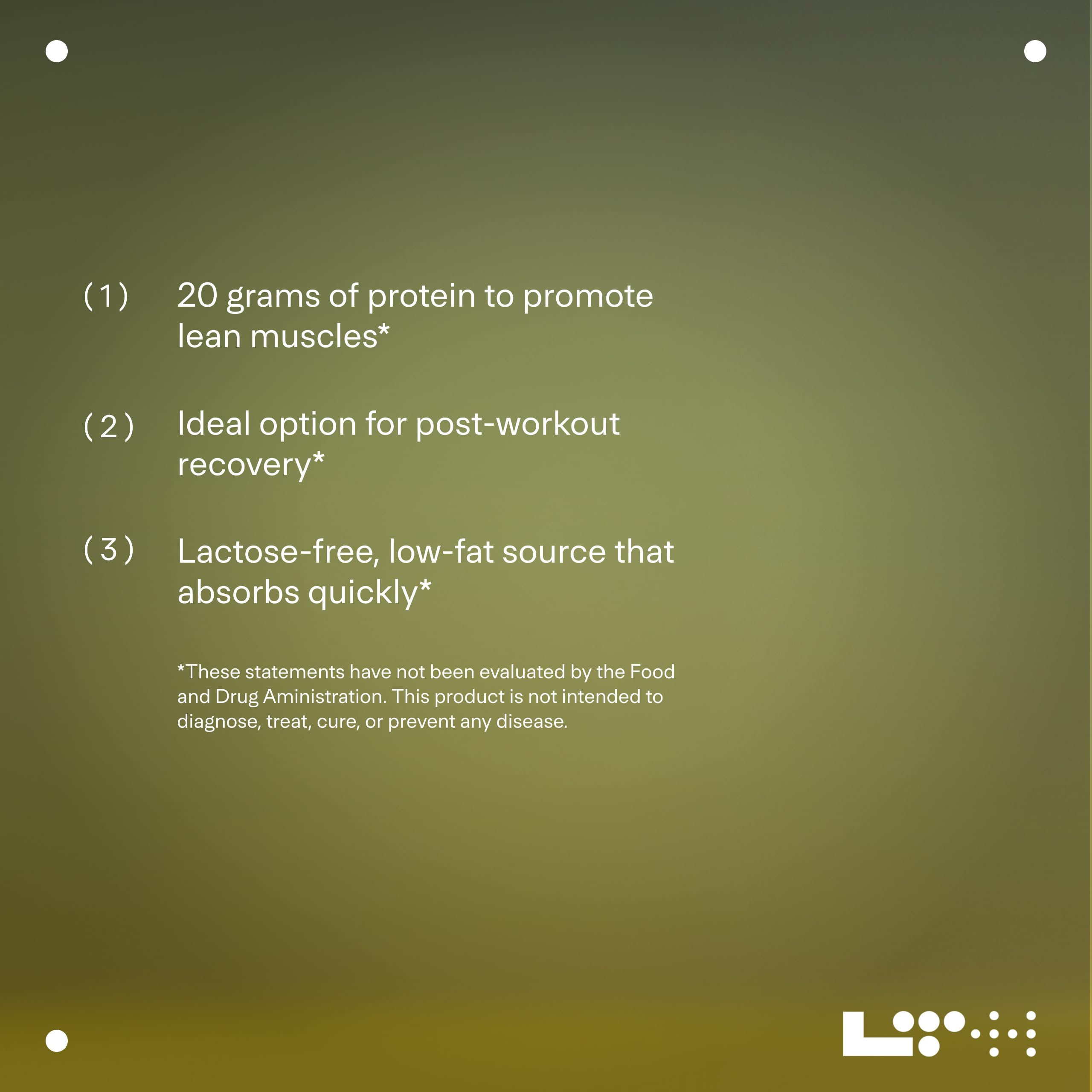 NSF certification badge on LTH Flex Whey Protein Isolate