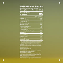 Packaging of LTH Flex Whey Protein Isolate vanilla flavor