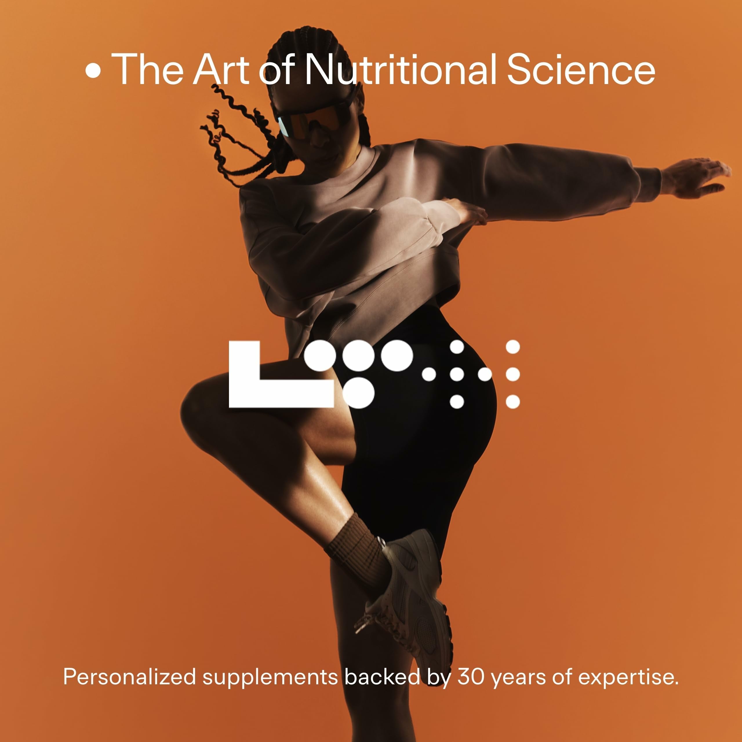 NSF-certified plant-based protein powder label