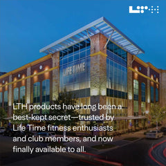 LTH NSF-certified badge indicating third-party sport testing