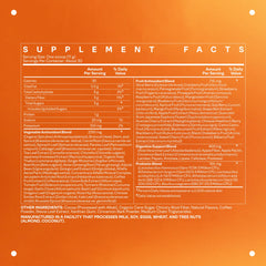 Measuring scoop with Life Greens powder