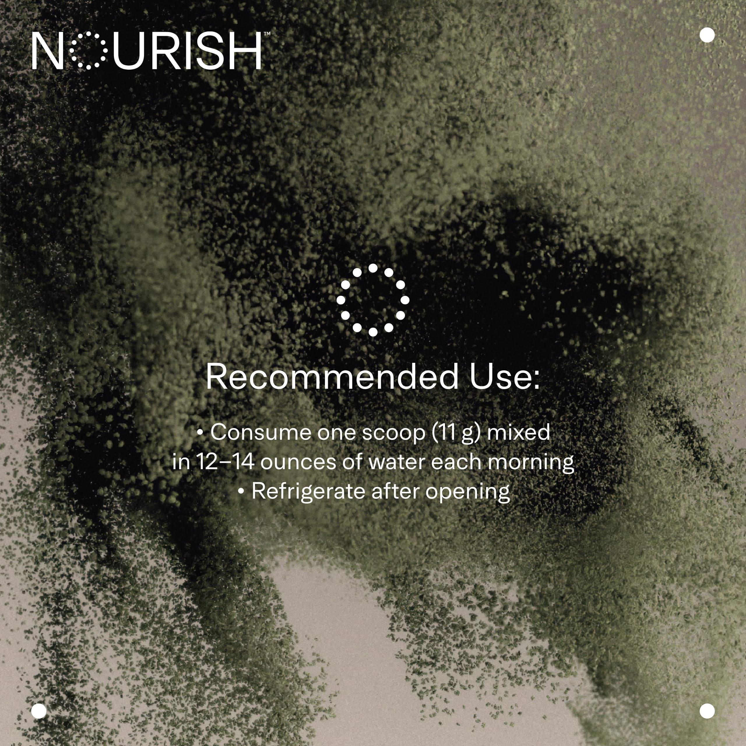 Antioxidant greens and fruit blend imagery