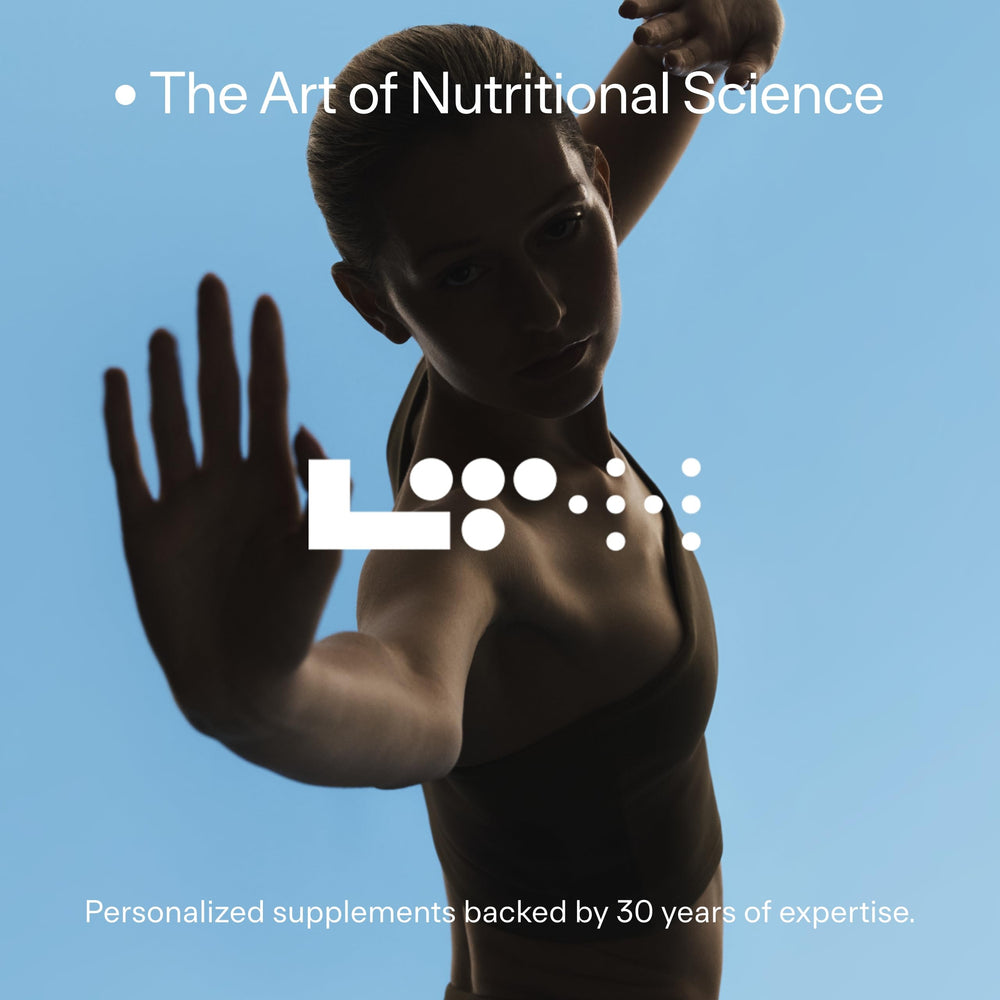 Lifestyle shot showing daily wellness with LTH Nourish Greens