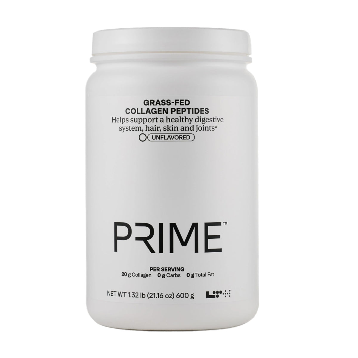 LTH Prime Collagen Peptides bottle with label