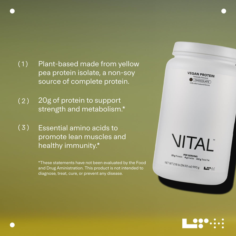 Yellow pea protein isolate ingredient illustration