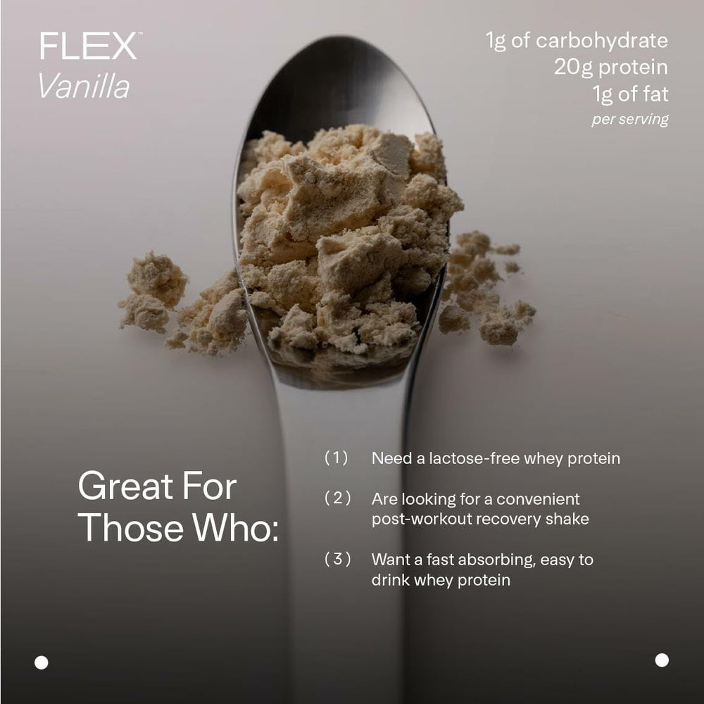 Lactose-free label on LTH whey isolate highlights dairy-free-friendly formula