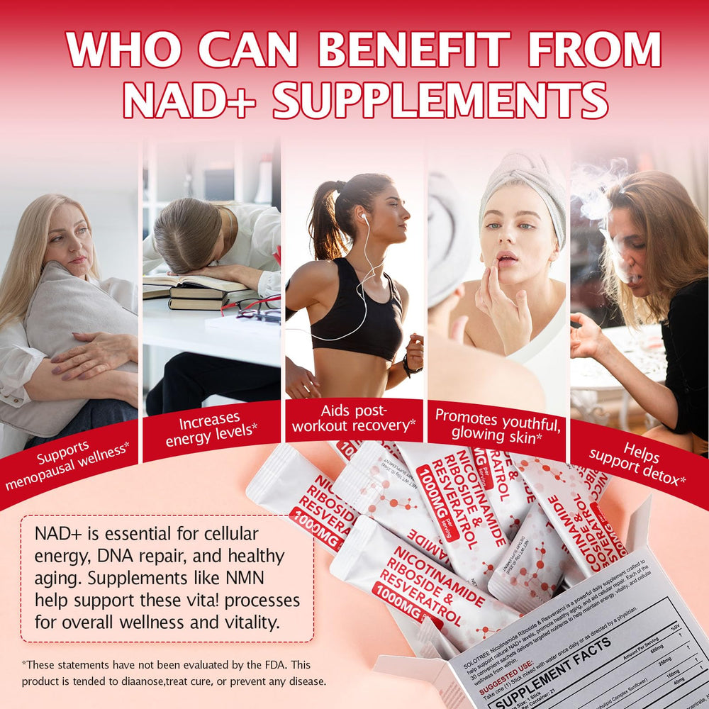 Energetic person experiencing focus after NAD supplementation