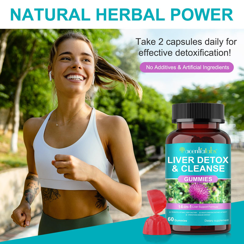 Packaging for LTQXGT Liver Gummies Raspberry flavor