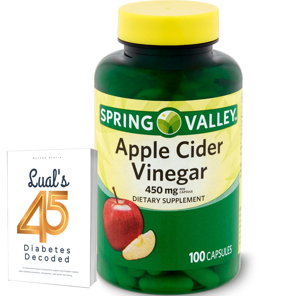 LUAL apple cider vinegar capsules bottle for easy daily wellness routine.