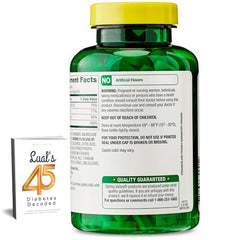 Luall's 45 Diabetes Decoded eBook cover