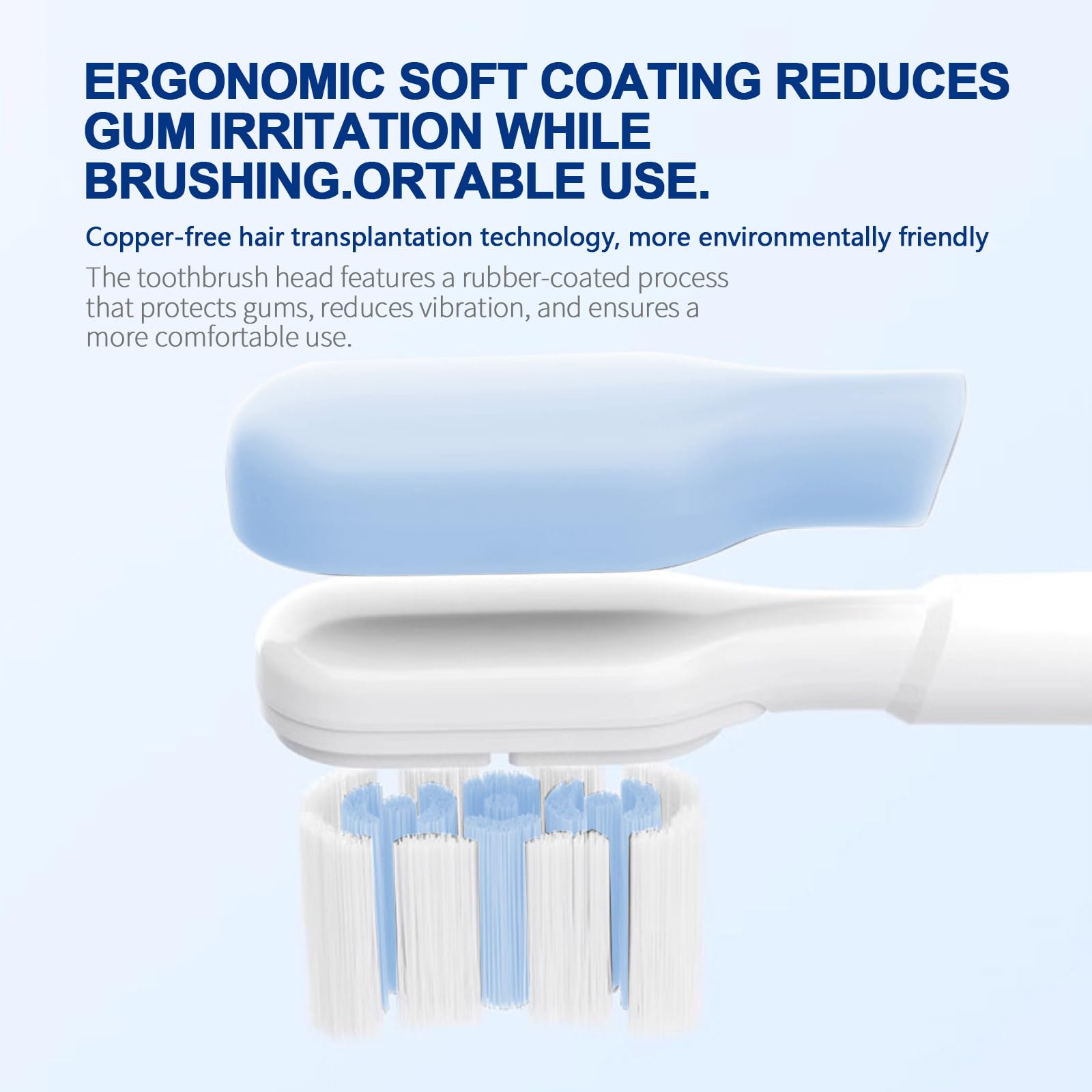 2-minute timer with 30-second reminders on toothbrush