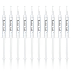 Luckin Smile 10x3ml Teeth Whitening Gel Refill packaging and tubes
