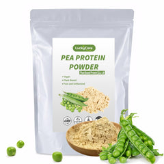 Luckycare pea protein bottle unflavored for clean vegan shakes