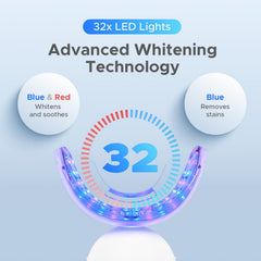 Matte finish travel-friendly whitening device