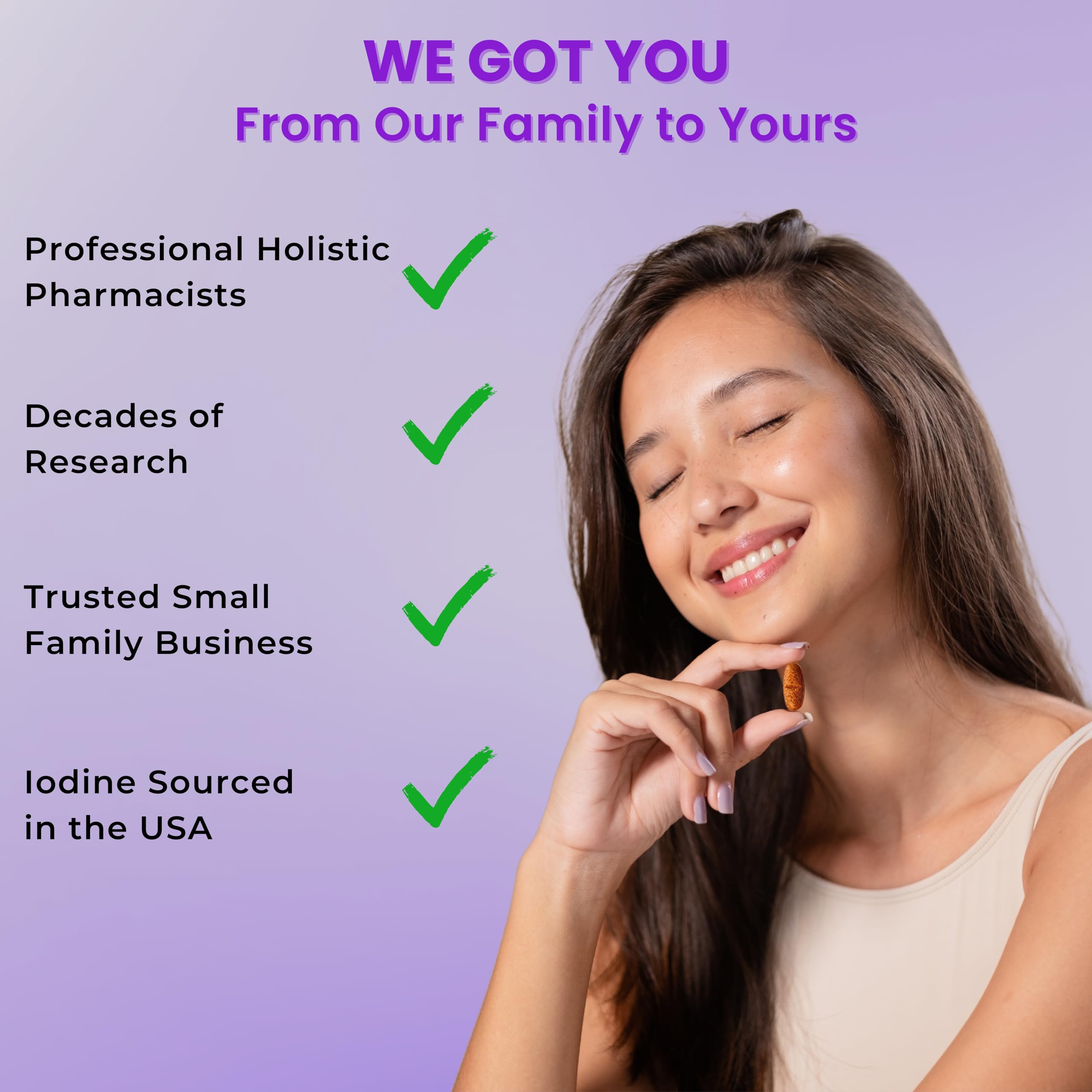 Tablets arranged in a row showing dosage and form