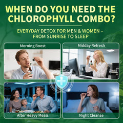 Chlorophyll Capsules bottle for PM regimen (120 capsules)