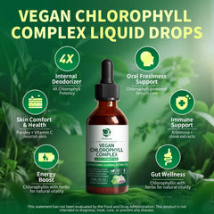 Chlorophyll Drops ingredients: cloves, Artemisia absinthium, parsley