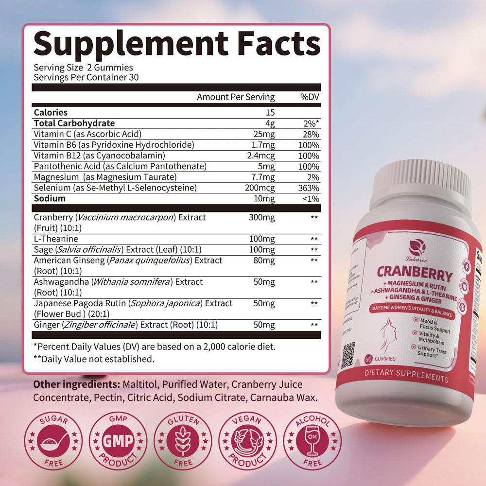 UTI support and wellness visuals